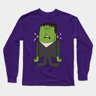 Retro Vintage Frankenstein Monster Long Sleeve T-Shirt